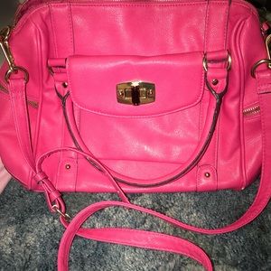 Hot pink Crossbody bag